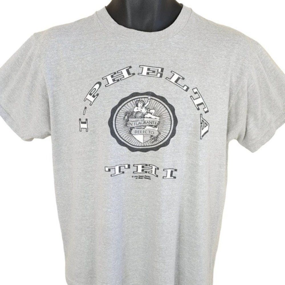 I Phelta Thi T Shirt Mens Size Medium In Flagrante Delicto Fraternity Joke Vtg